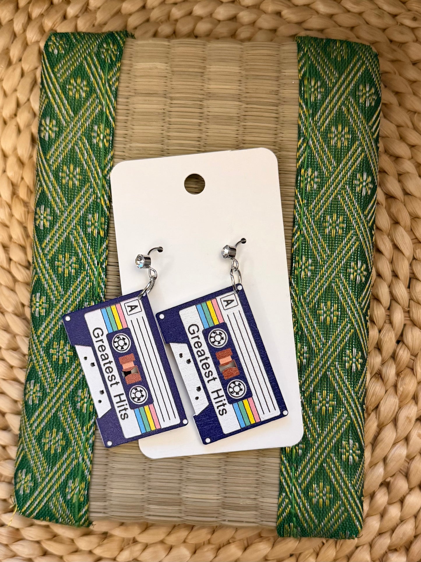 Cassette Tape Earrings