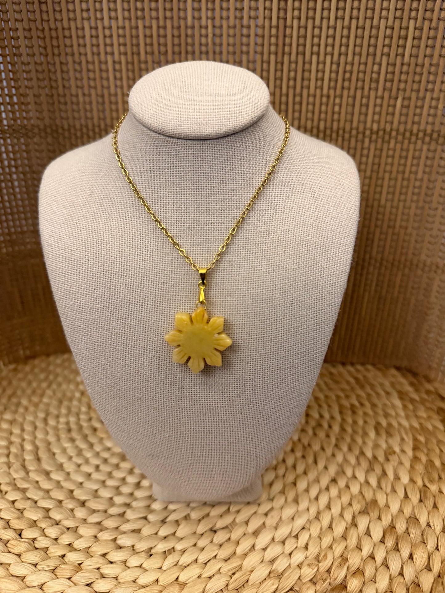 Filipino Sun Jade Necklace