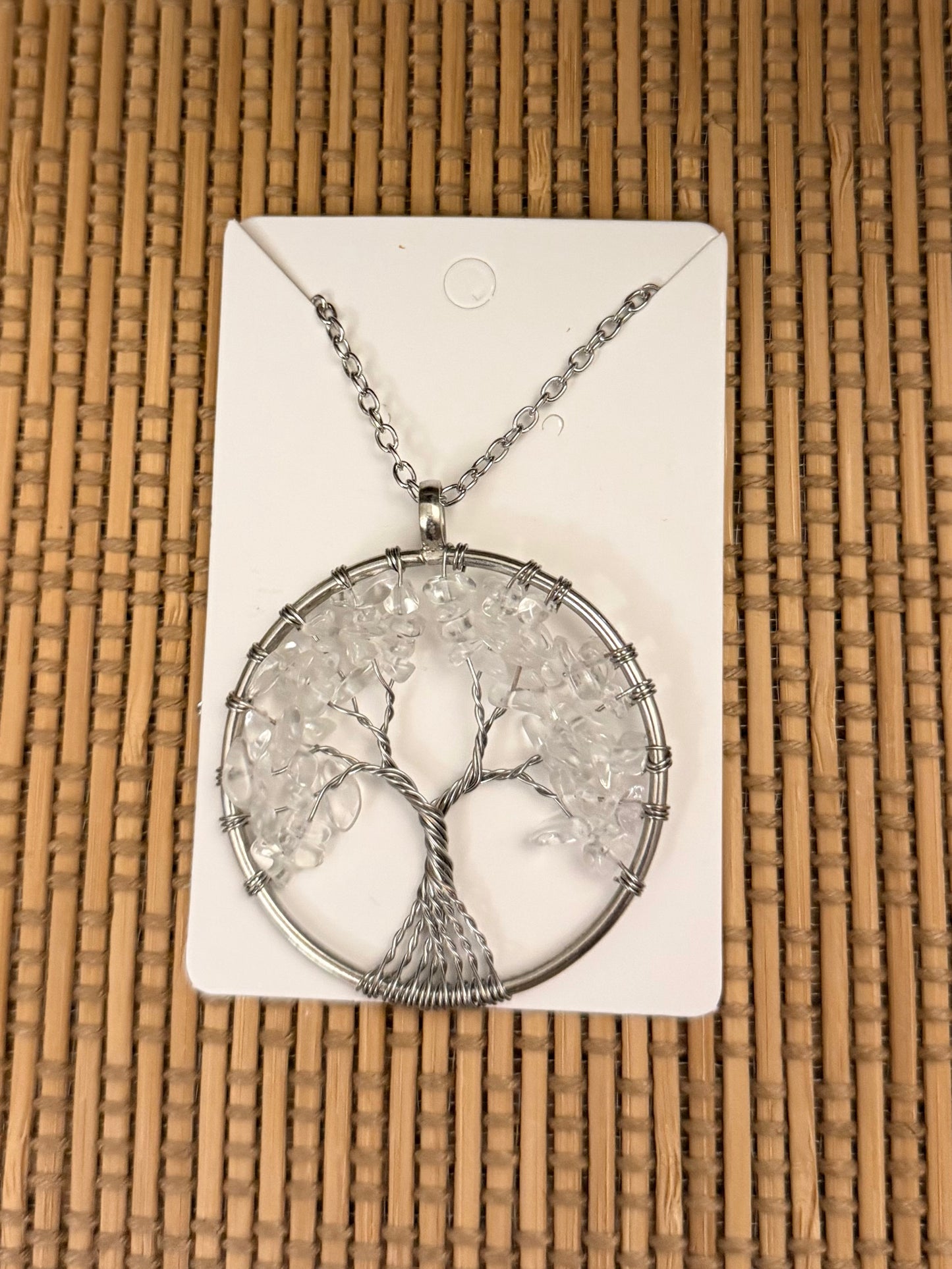 Crystal Tree Necklace