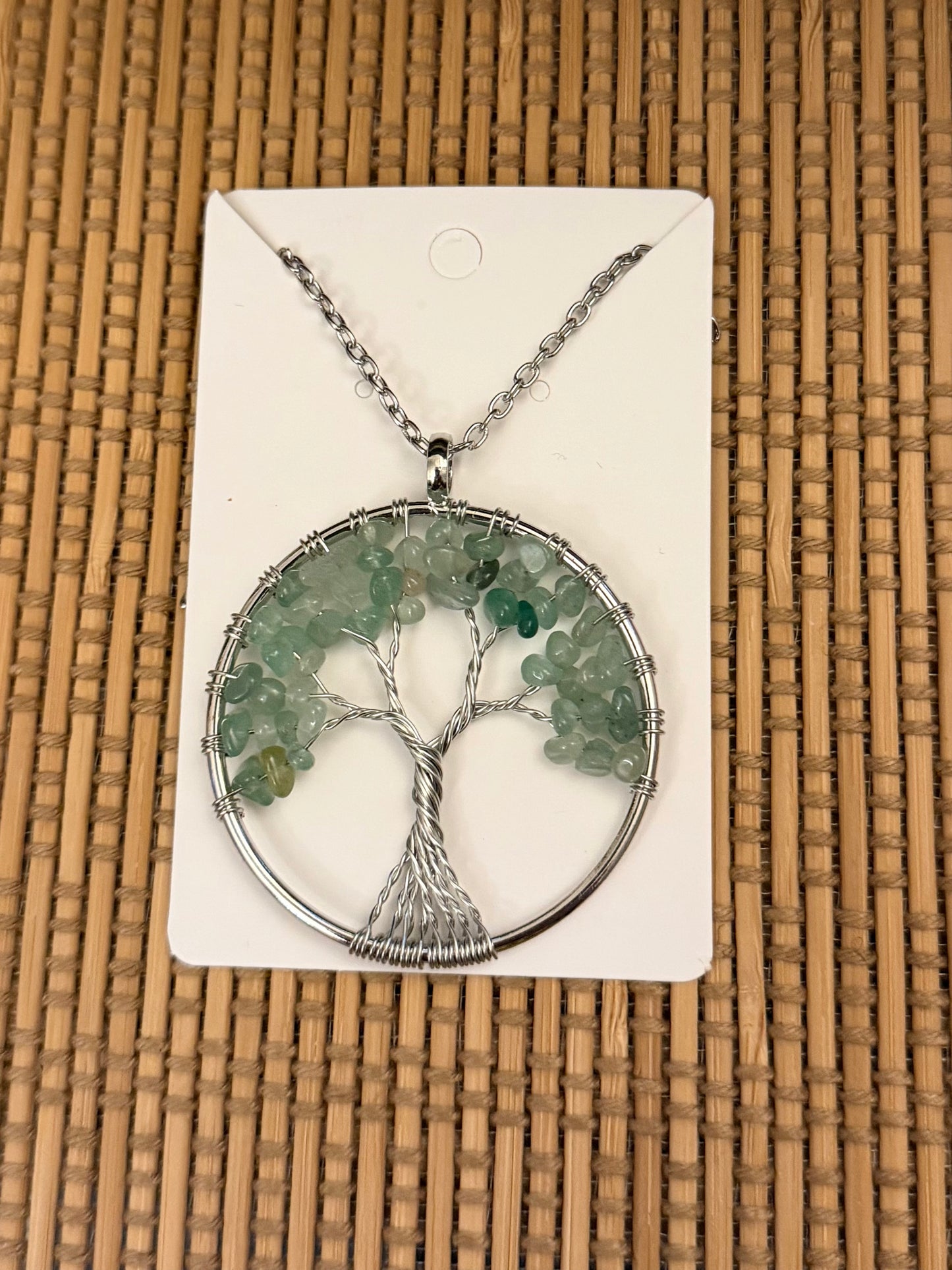 Crystal Tree Necklace