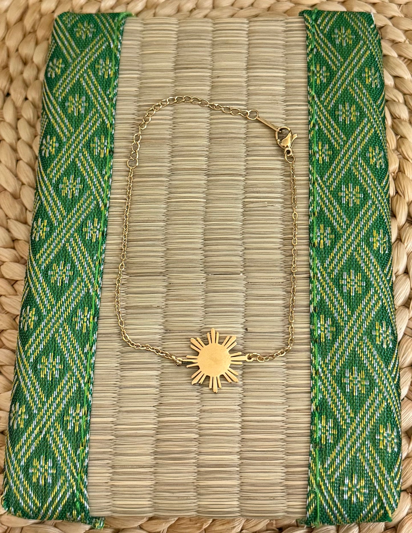 Filipino Sun Bracelet Stainless Steel