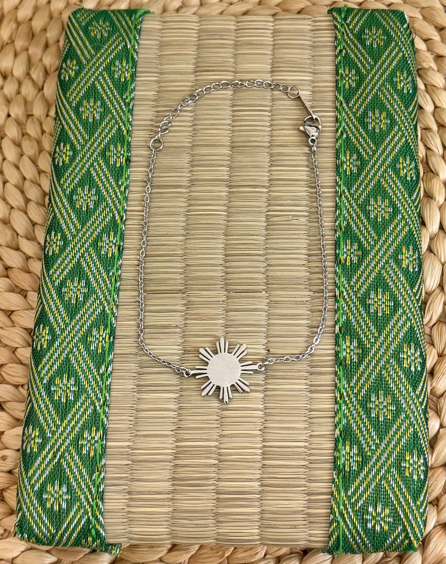 Filipino Sun Bracelet Stainless Steel