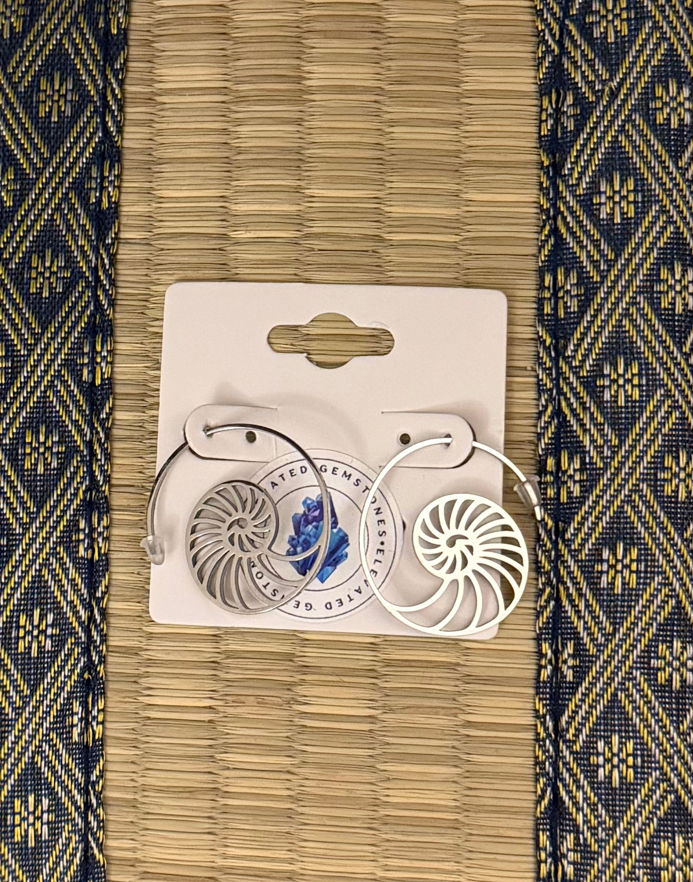 Snail Hoop Earring