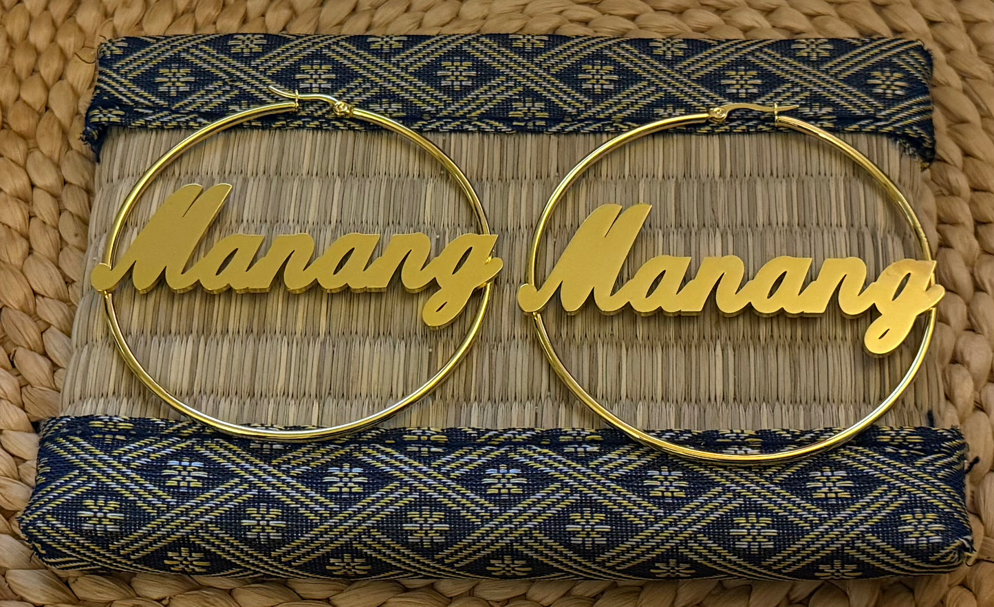 Manang Hoops Earrings