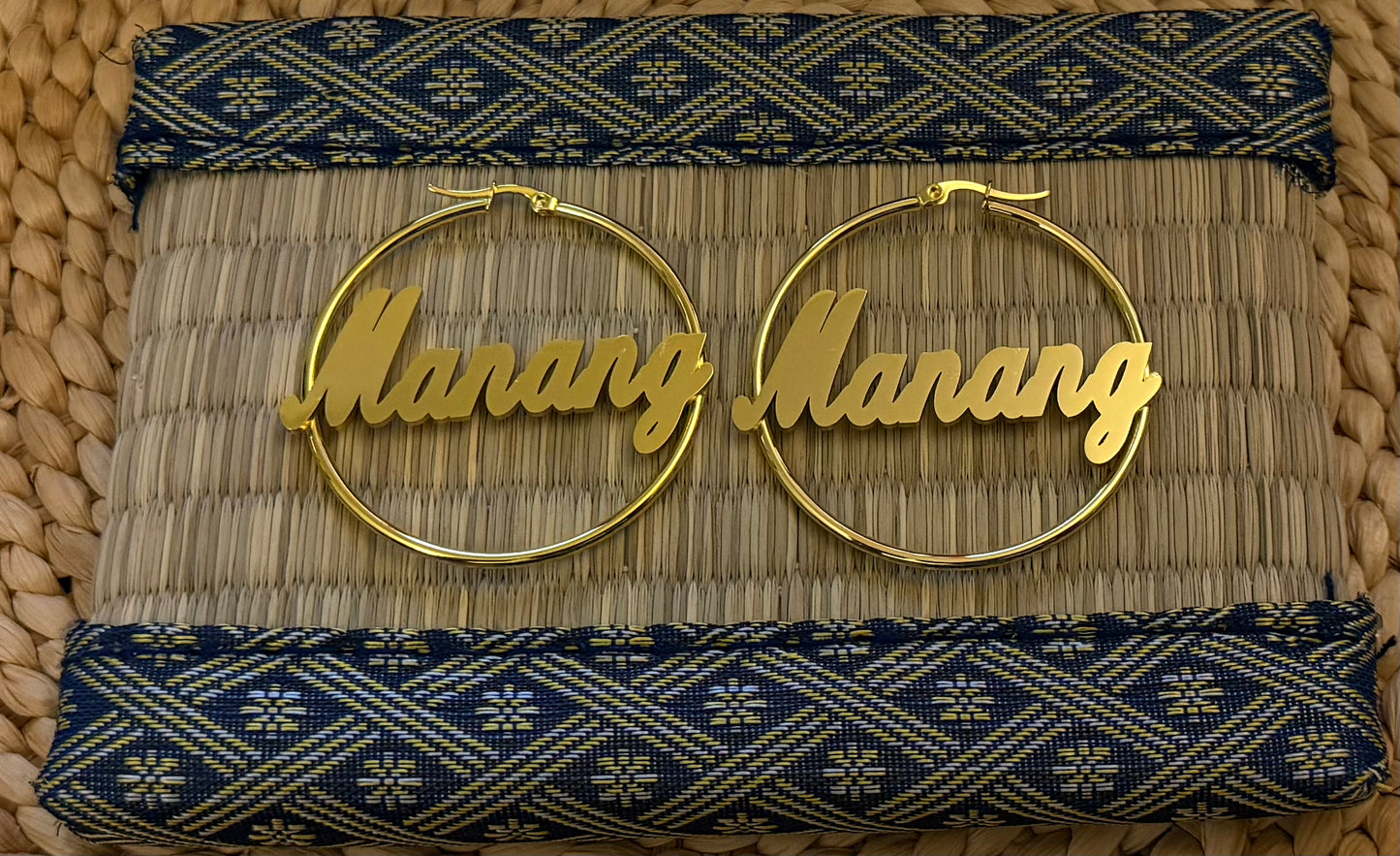 Manang Hoops Earrings