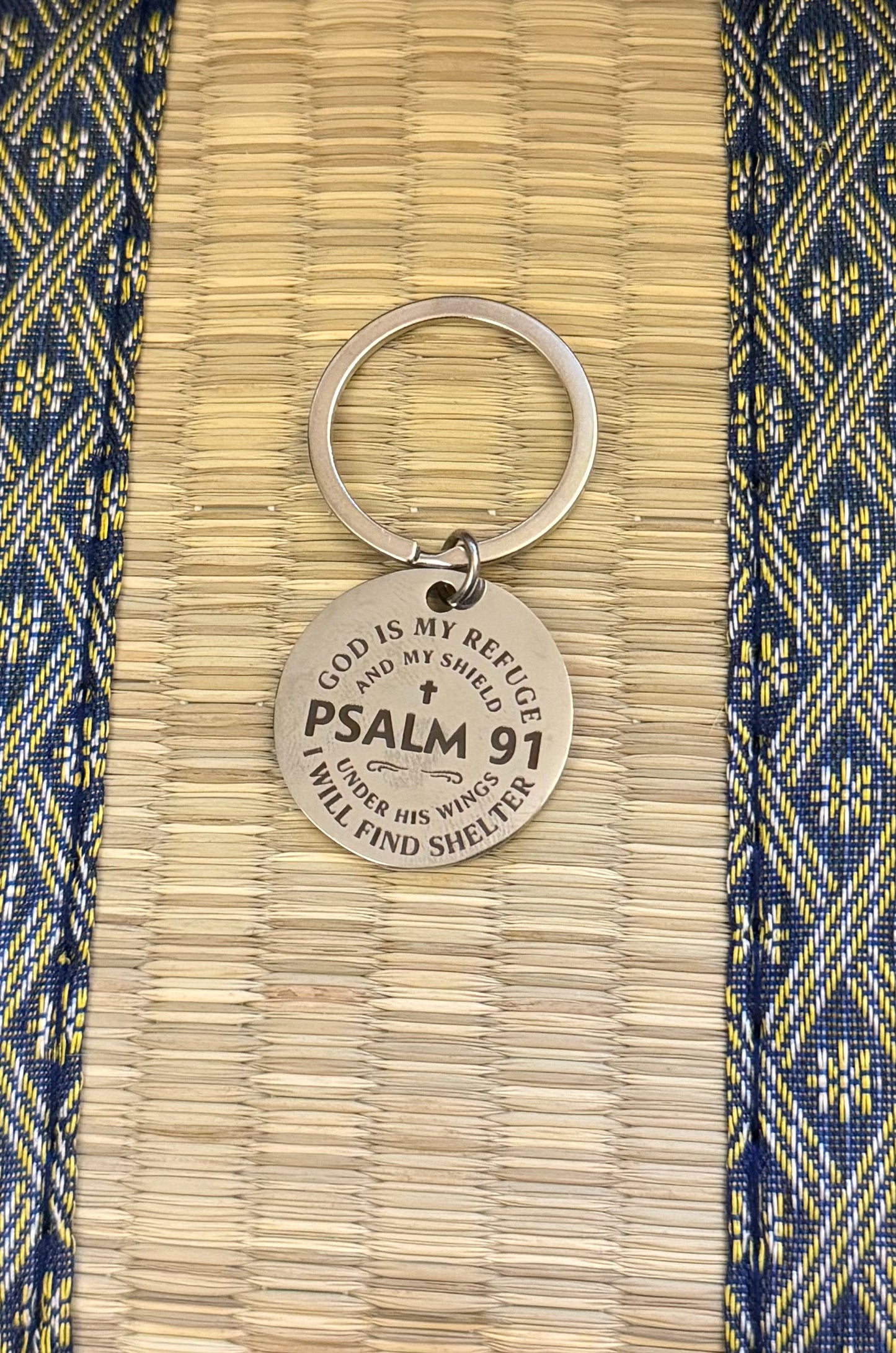Bible Verse Keychain