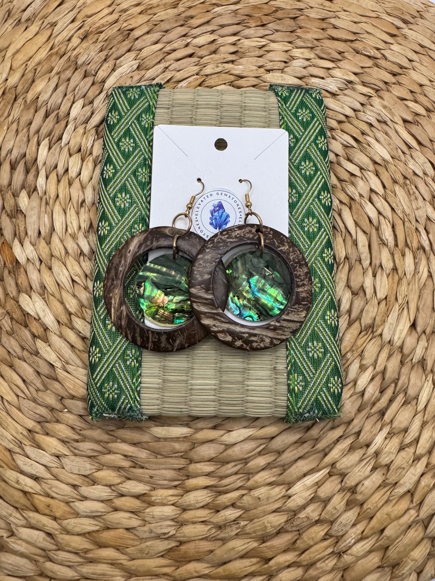 Coconut Shell Earrings