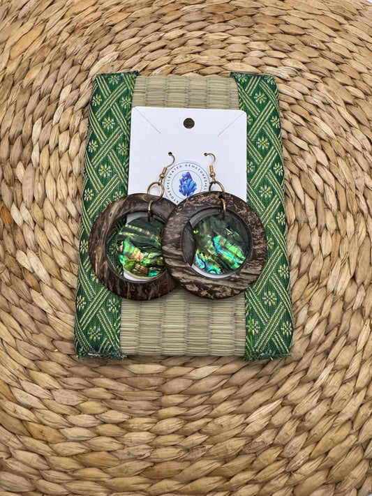 Coconut Shell Earrings