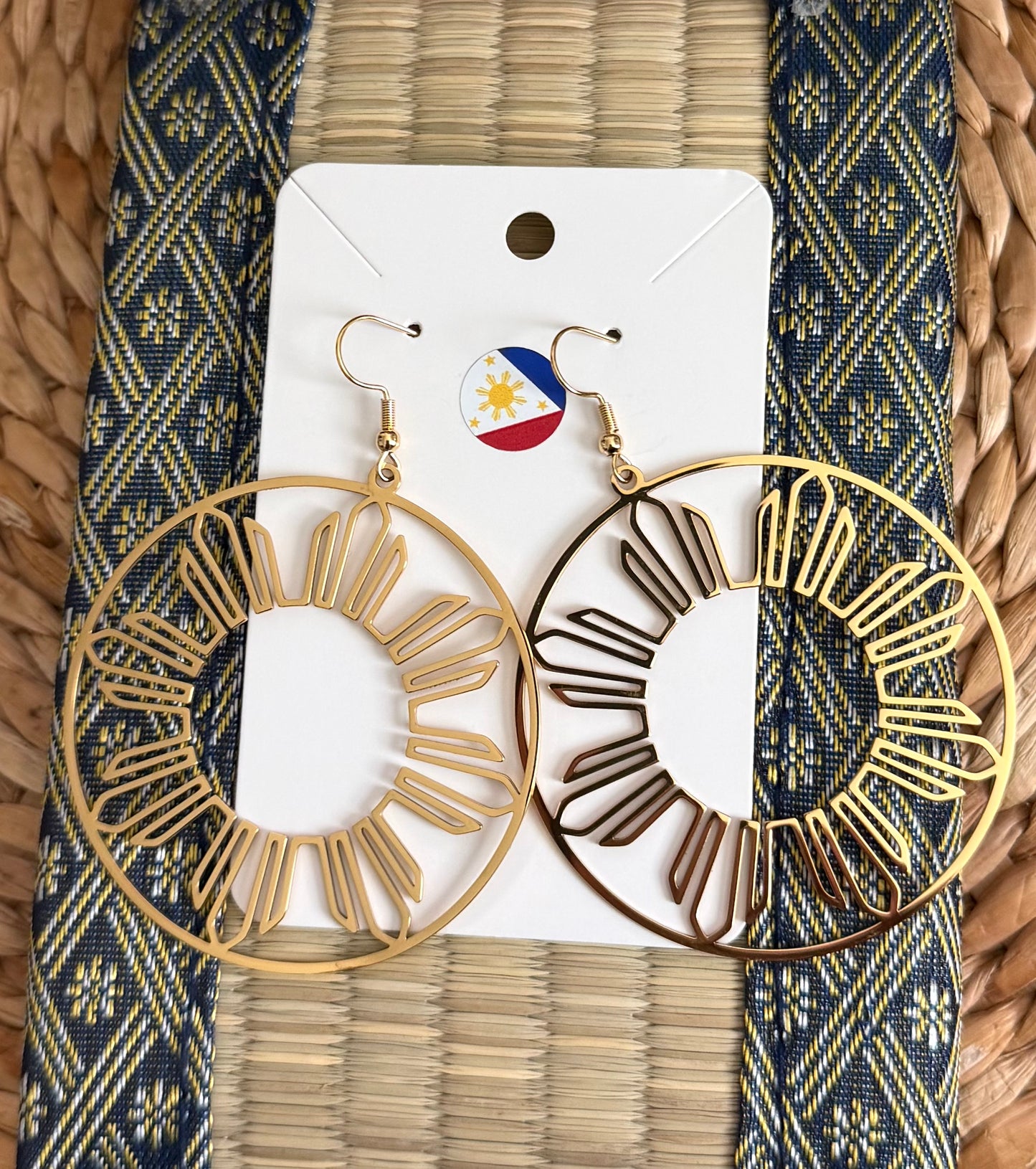 Philippine Sun Earrings