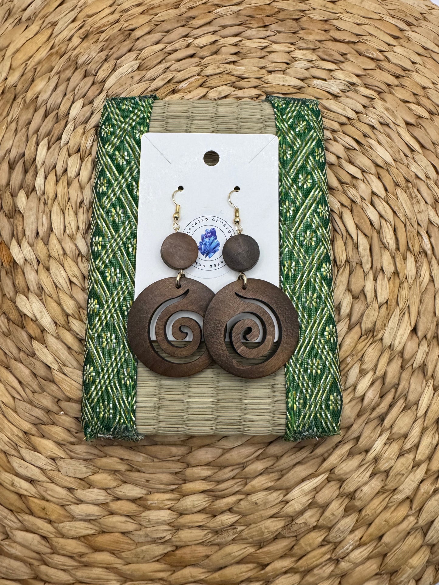 Wood Earrings
