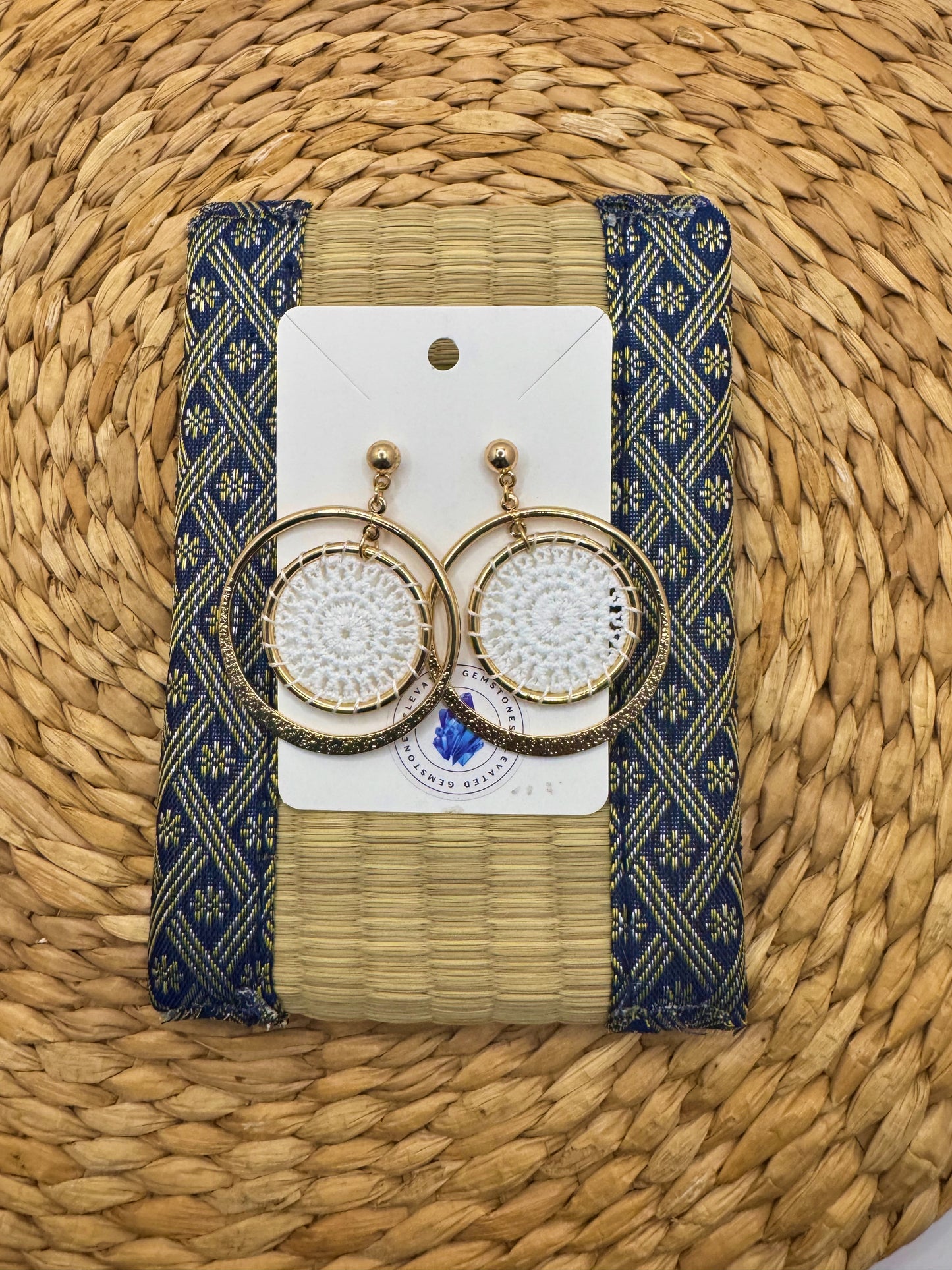 Rattan Earrings