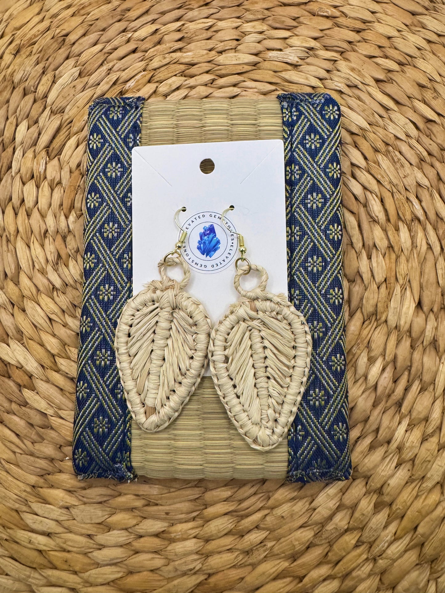 Rattan Earrings