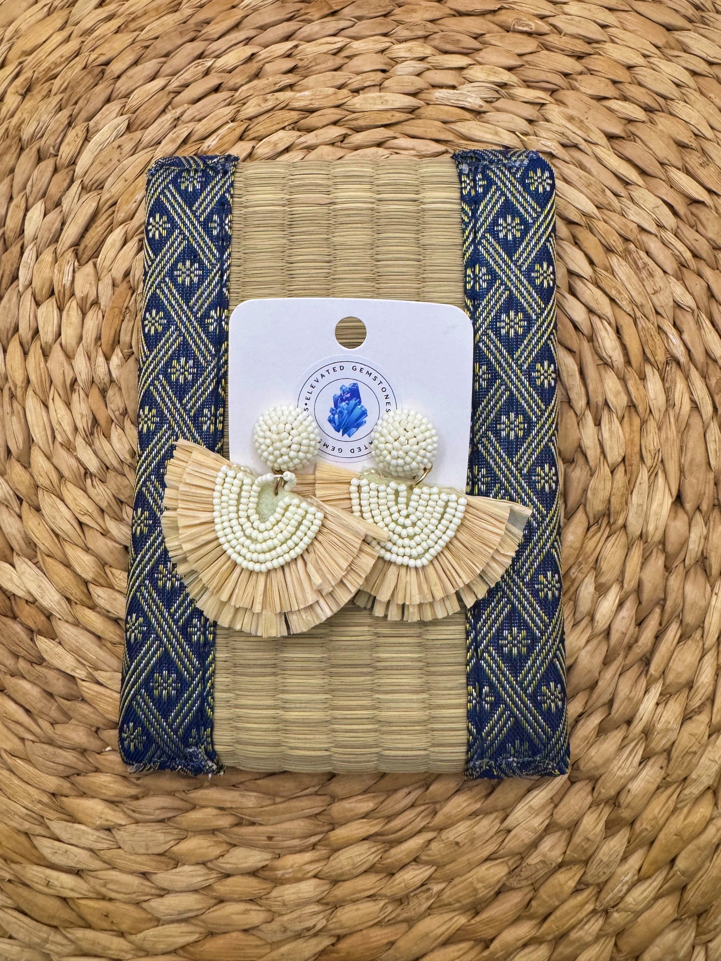 Rattan Earrings