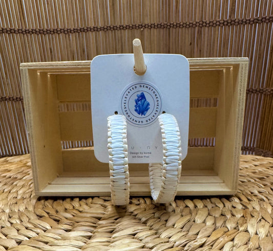 Rattan Earrings