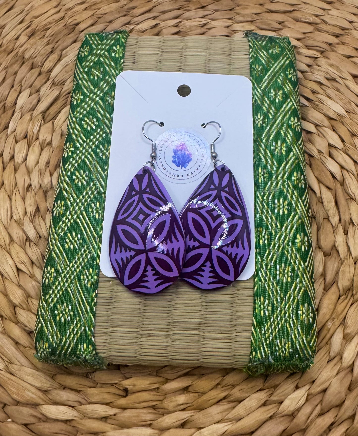 Hawaiian Tear Drop Earrings