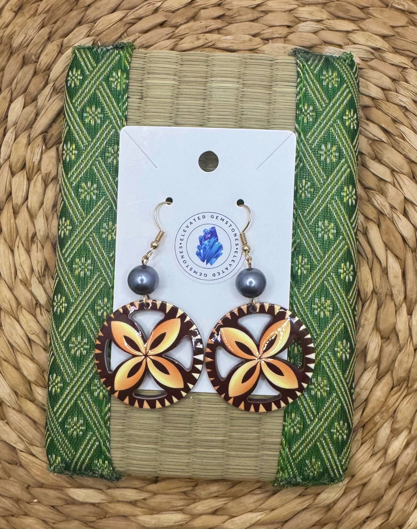 Polynesian Earrings