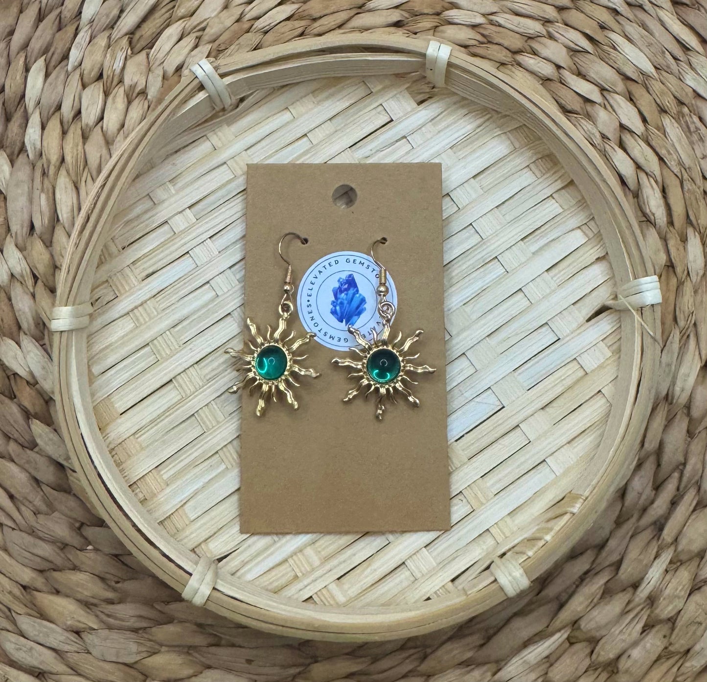 Flaming Sun Earrings