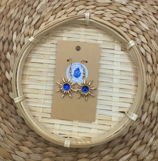 Flaming Sun Earrings