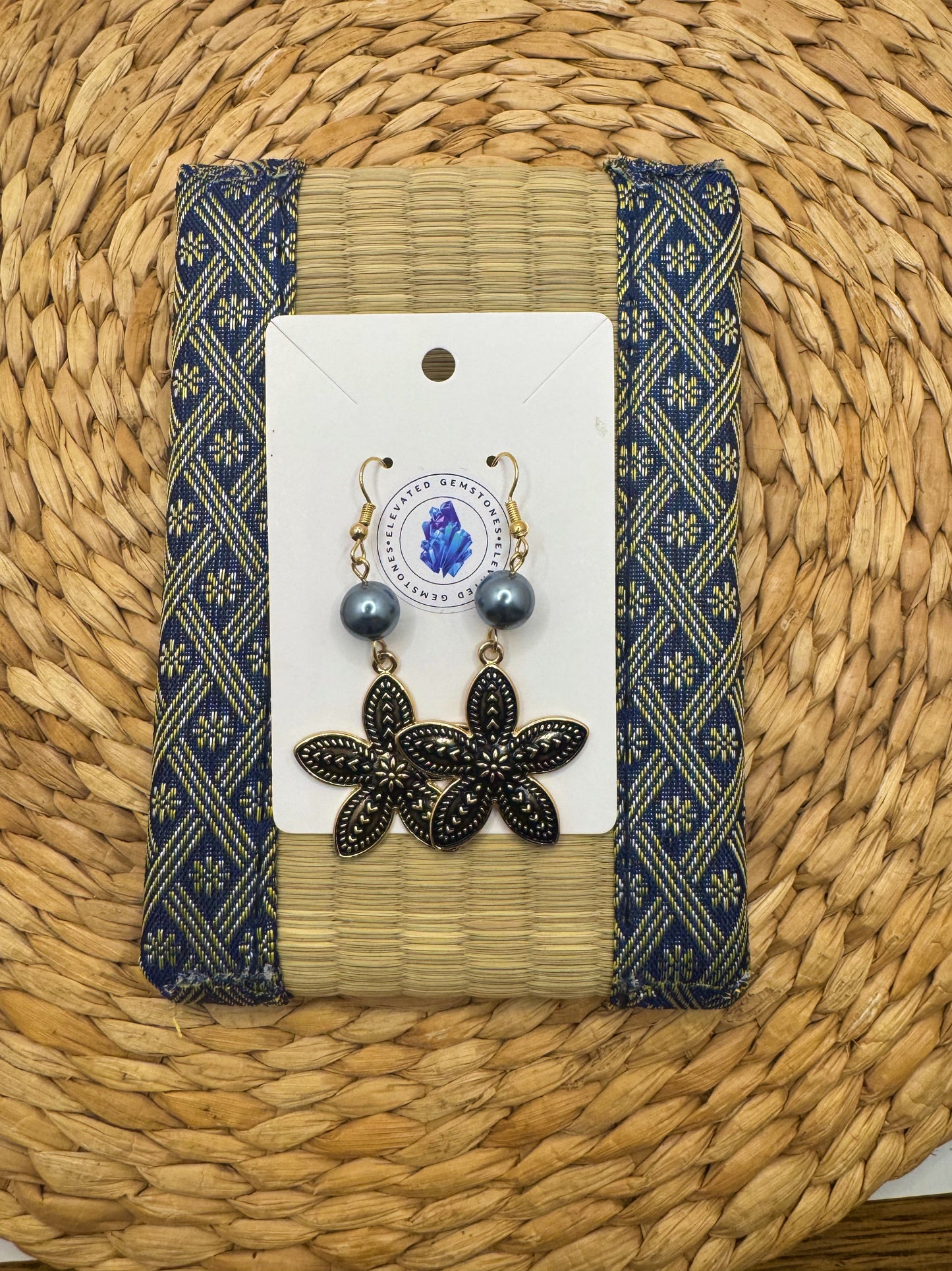 Maori Flower Earrings