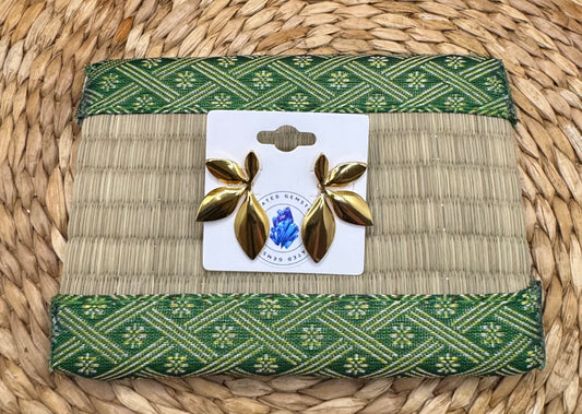 Three Flower Earrings