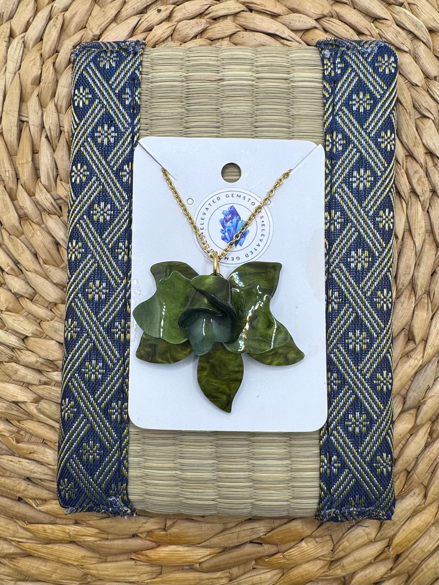 Retro Flower Necklace