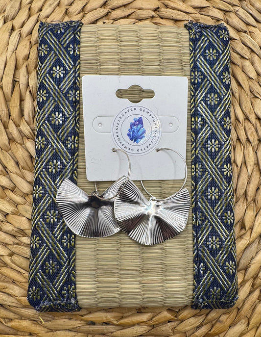 Folded Fan Earrings