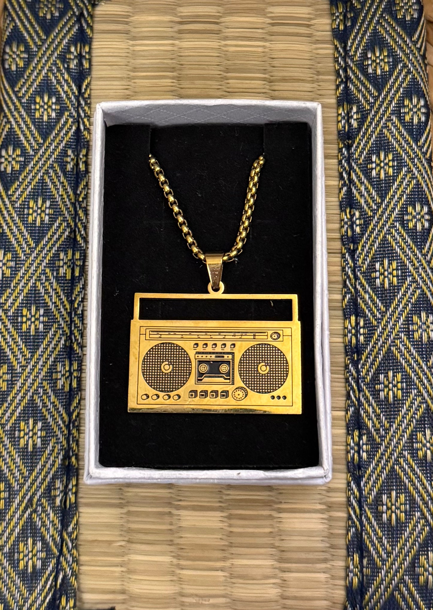 Radio Necklace Stainless Steel