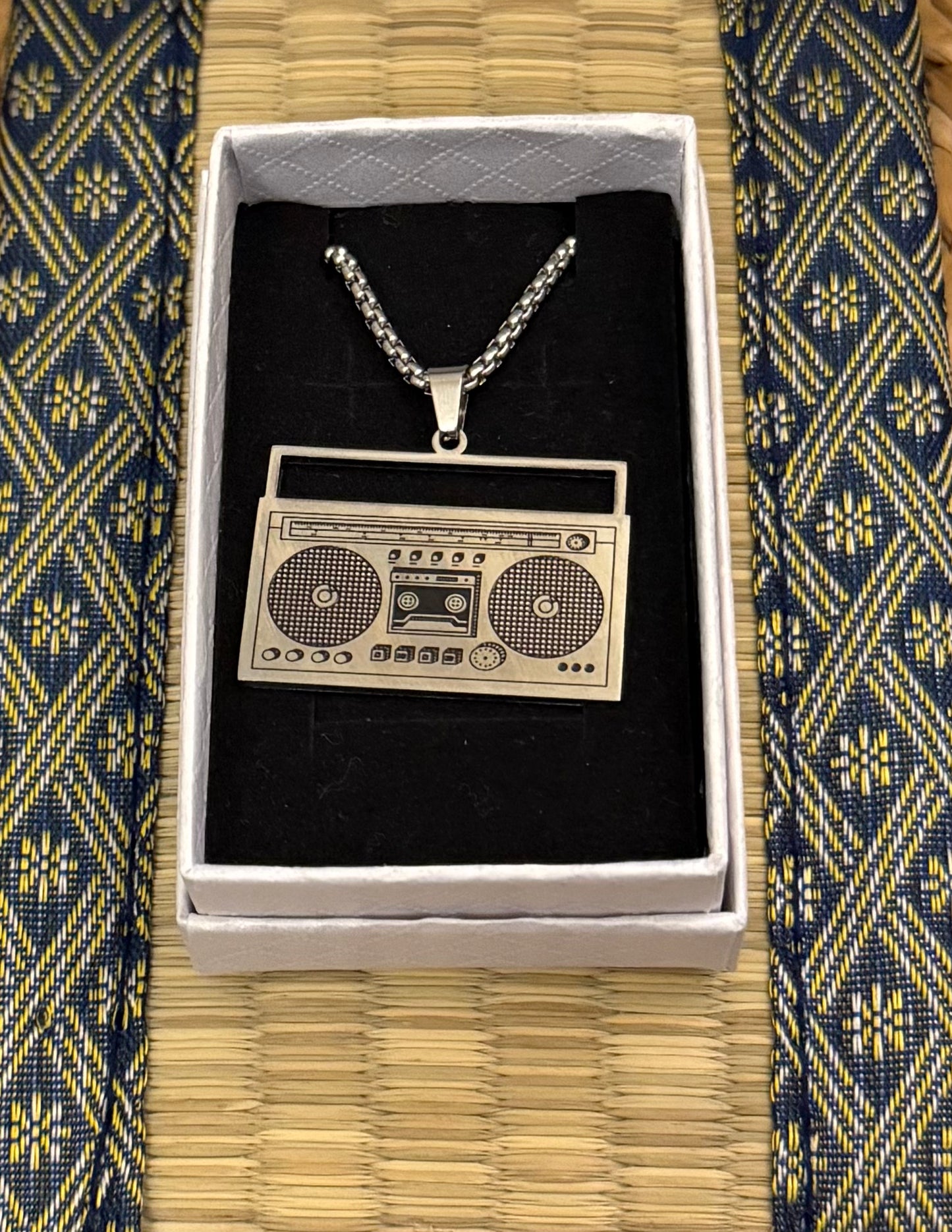 Radio Necklace Stainless Steel