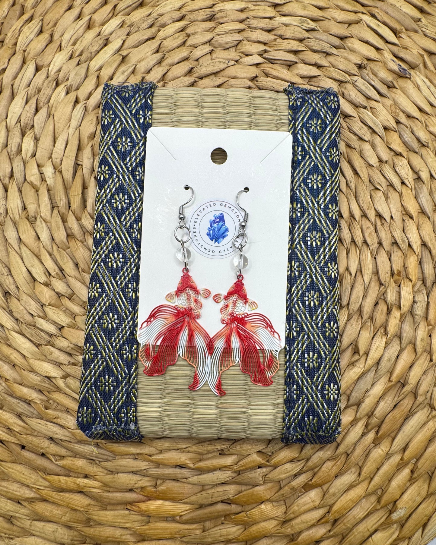 Gold Fish Earrings