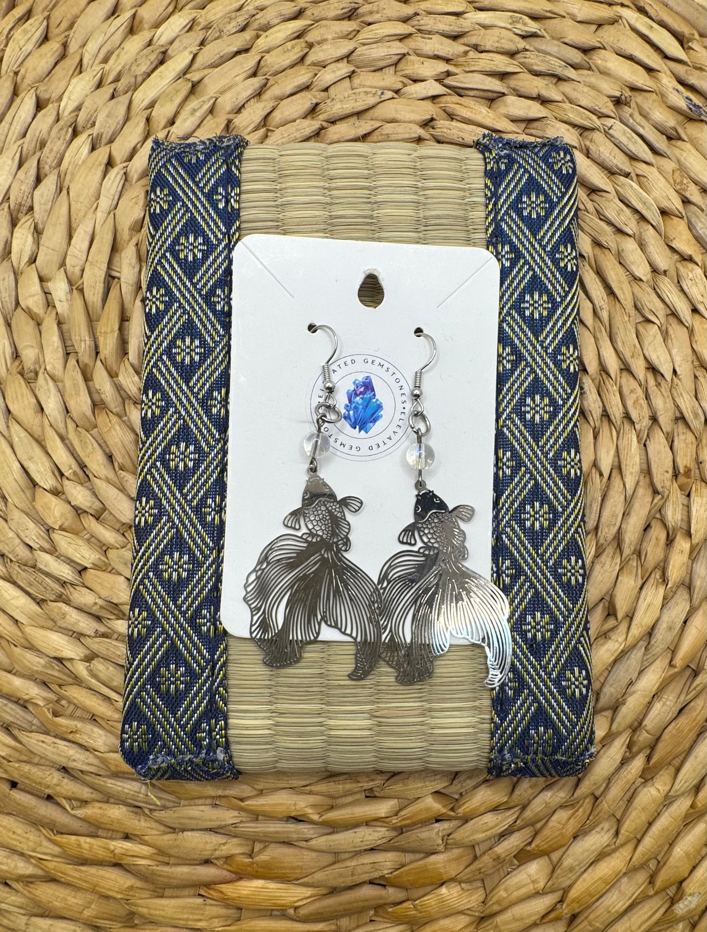 Gold Fish Earrings