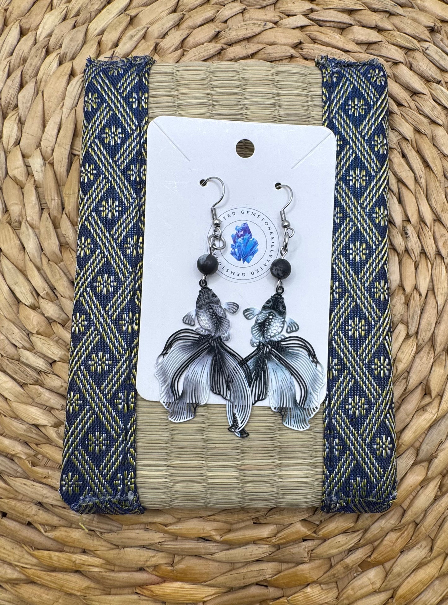 Gold Fish Earrings
