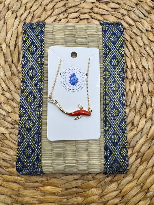 Red Fish Necklace