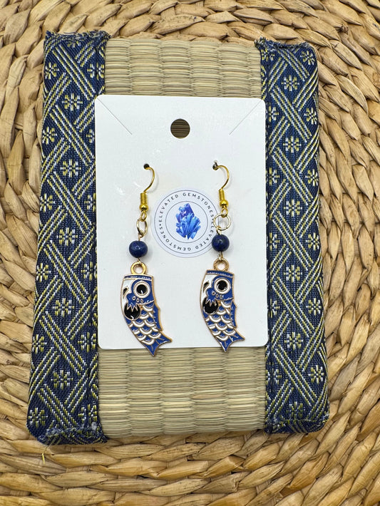 Carp Fish Earrings