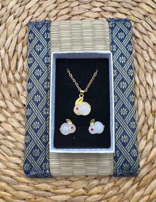 Rabbit Jewelry Set