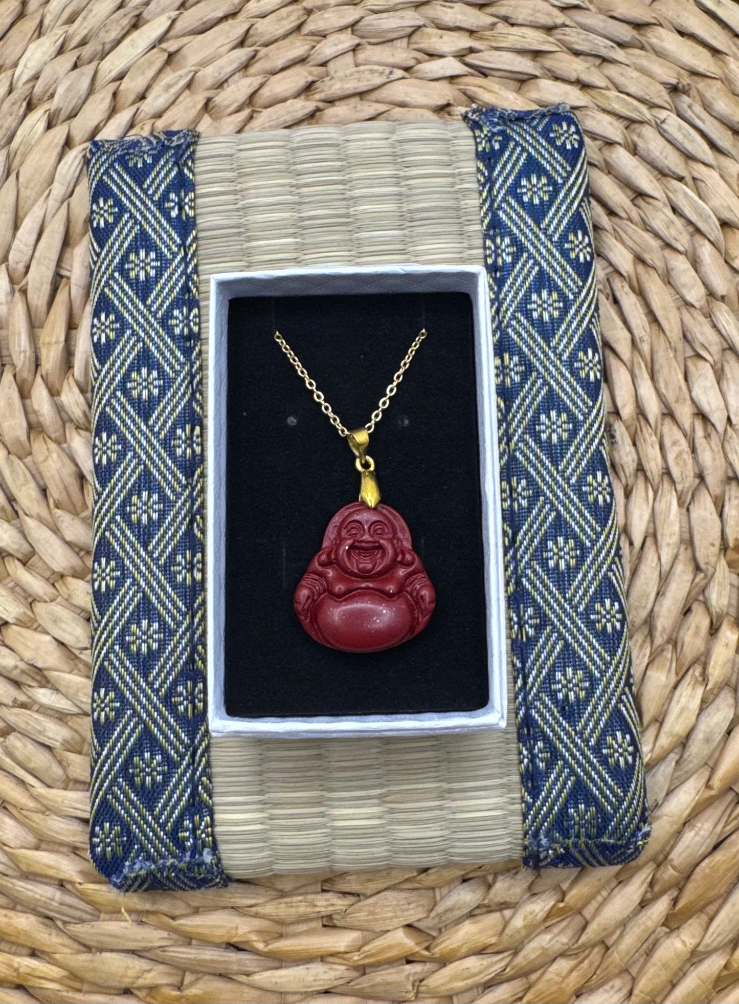 Laughing Buddha Necklace