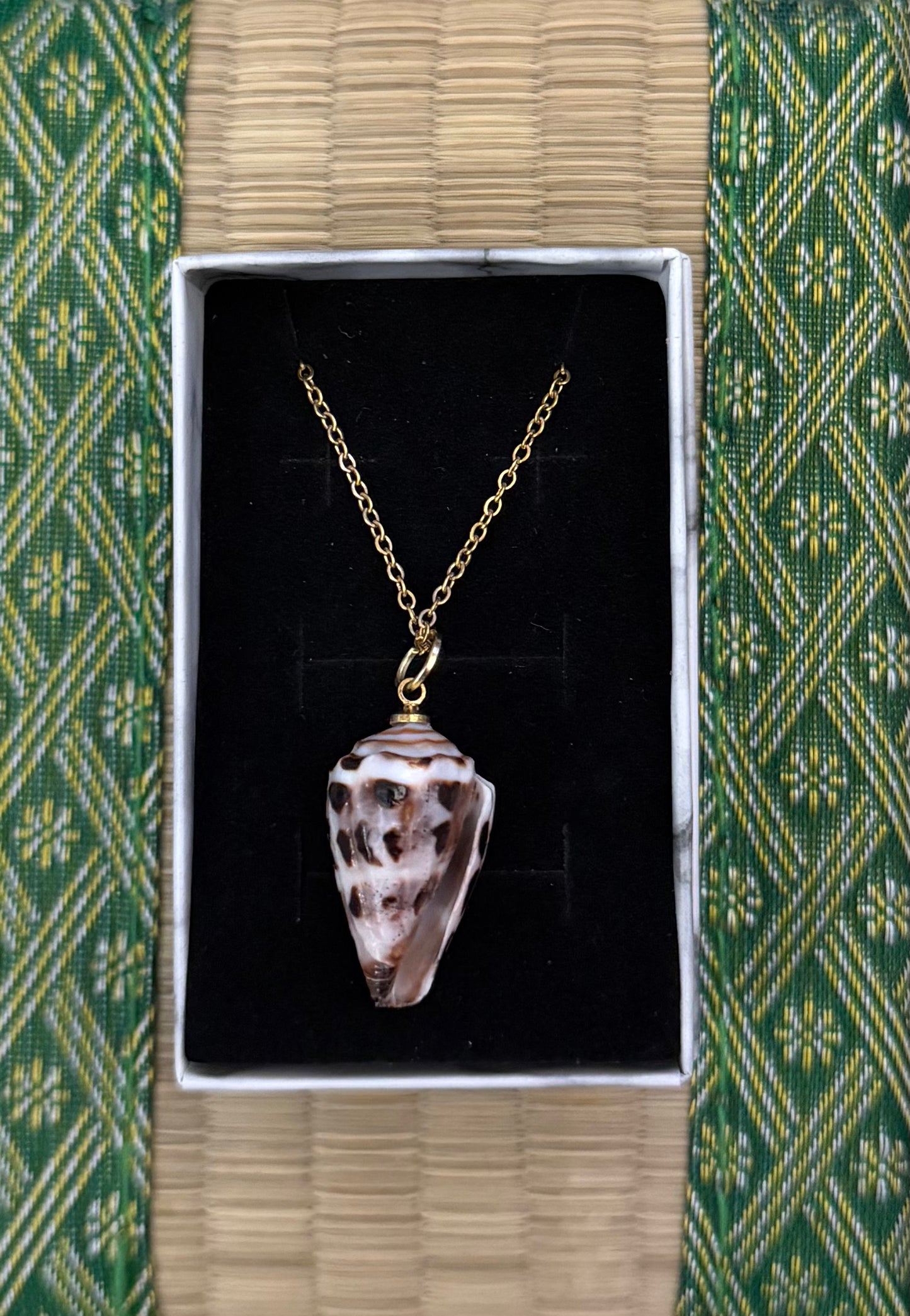 Hebrew Cone Shell Necklace