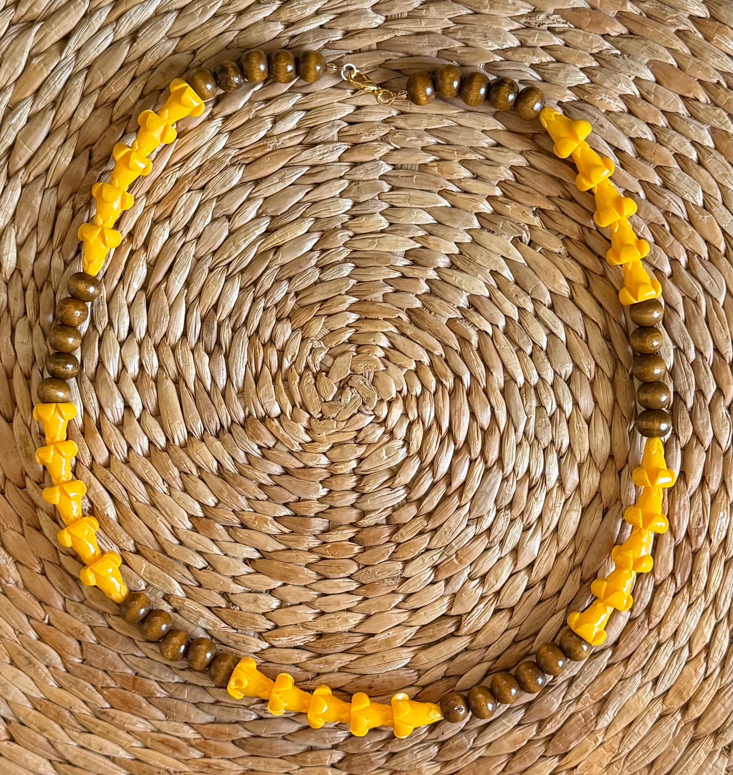 Small Puakenikeni Hat Lei