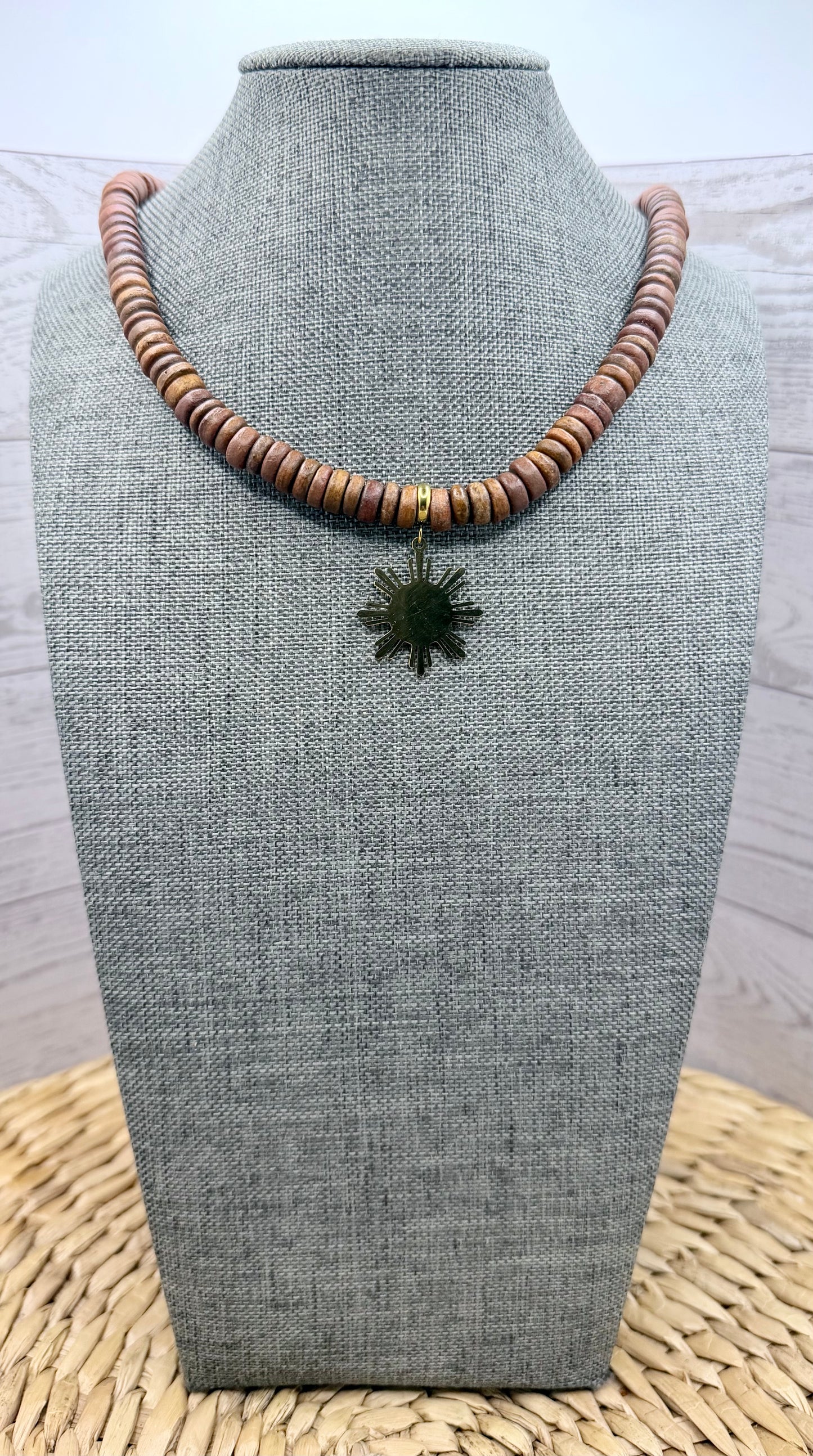 Filipino Sun Coconut Necklace