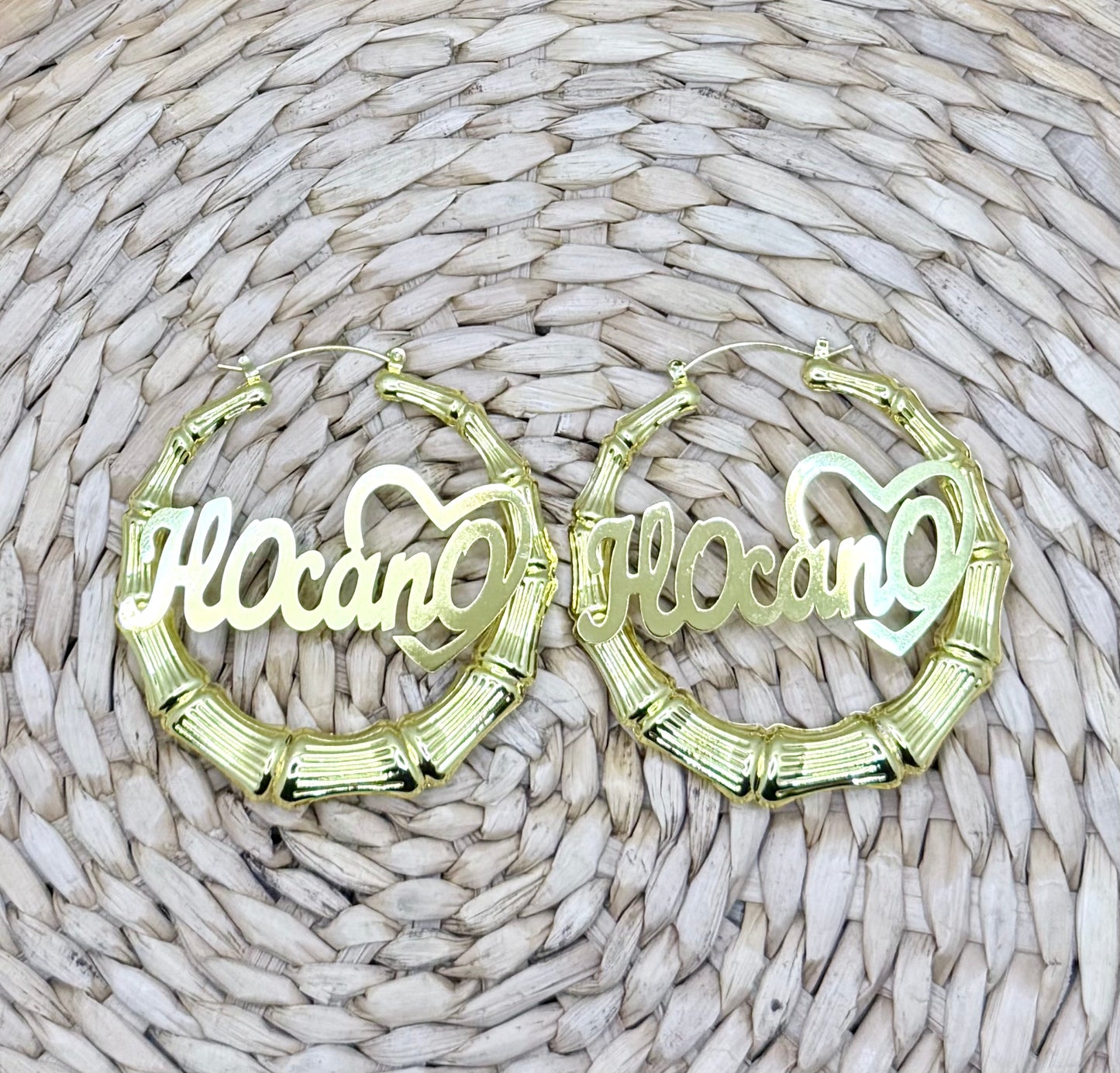 Ilocano Bamboo Hoops Earrings