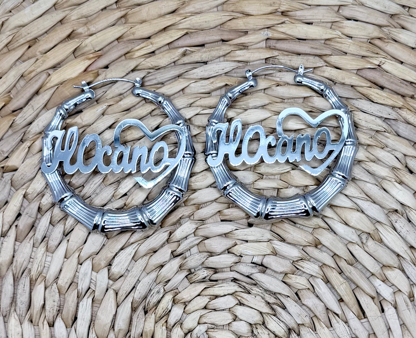 Ilocano Bamboo Hoops Earrings