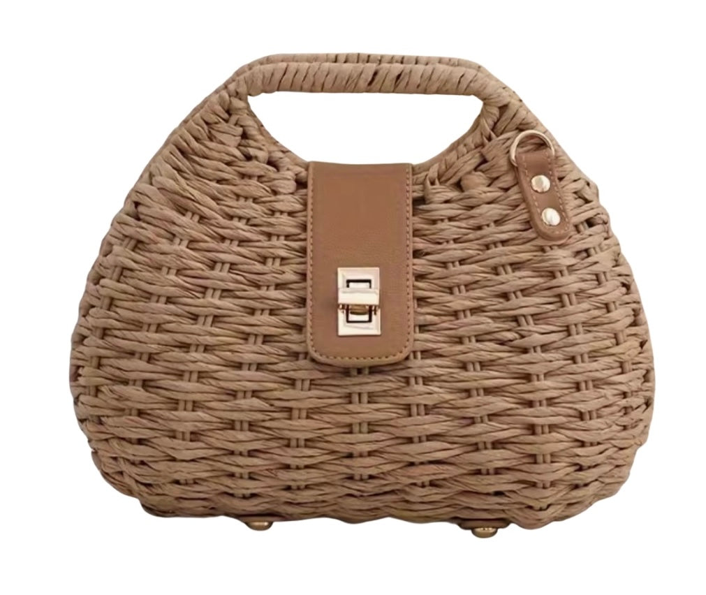 Rattan Purse