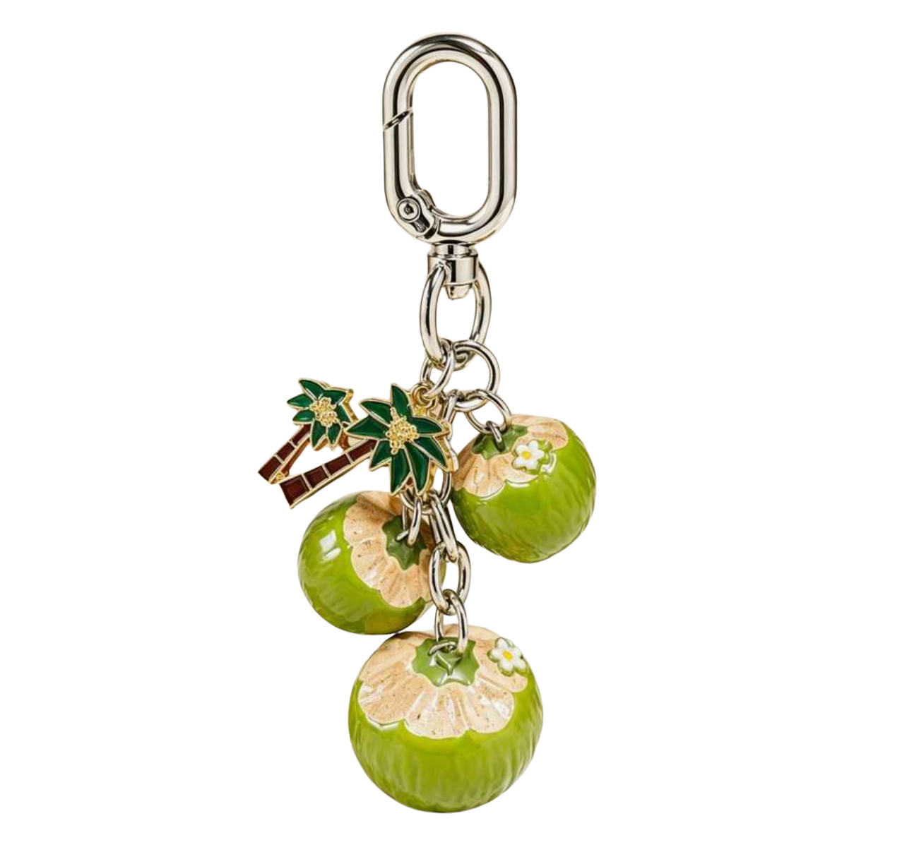 Coconut Tree Keychain