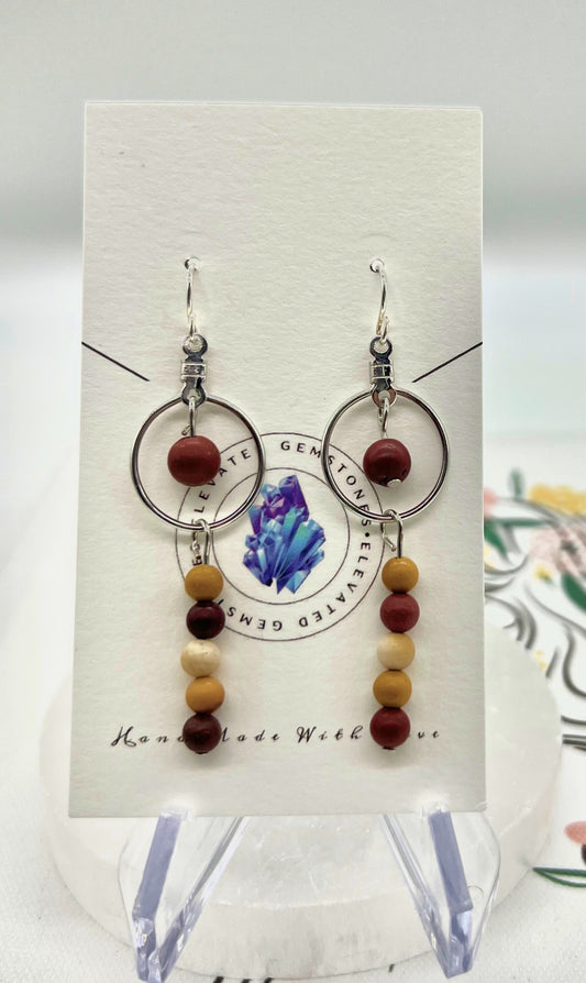 Mookite Earrings