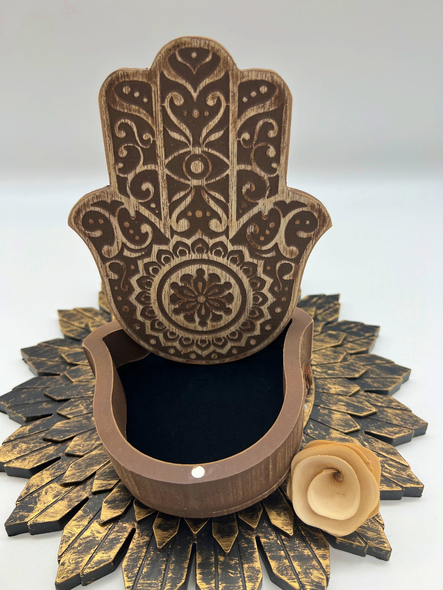 Hamsa Hand Jewelry Box